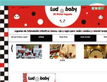 Tablet Screenshot of ludo-baby.com